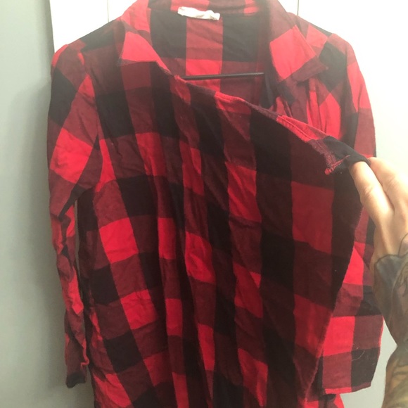 Buffalo Plaid Cardigan - Picture 4 of 5